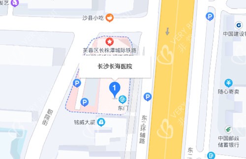 长沙长海医院百度地图