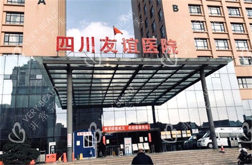 成都友谊医院门头