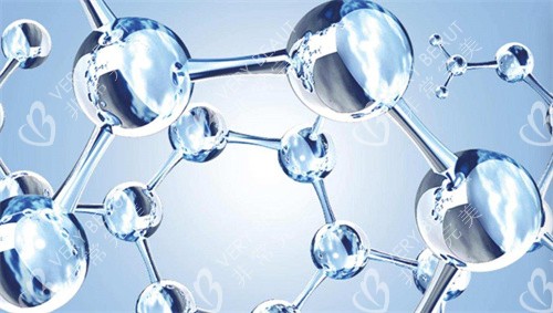 玻尿酸分子示例图