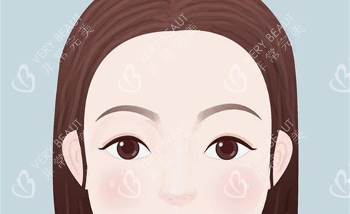 新月眉卡通图