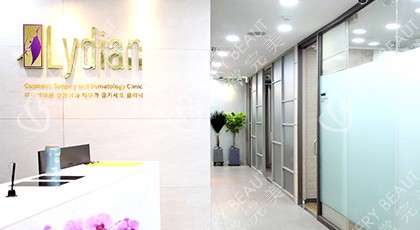 韓國麗迪安整形醫(yī)院前臺(tái)示意圖