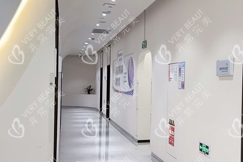 杭州清沐医疗美容走廊环境图
