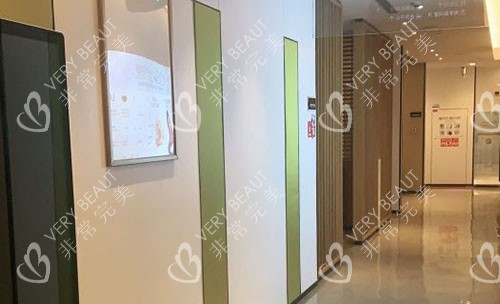 重庆当代整形走廊环境实拍