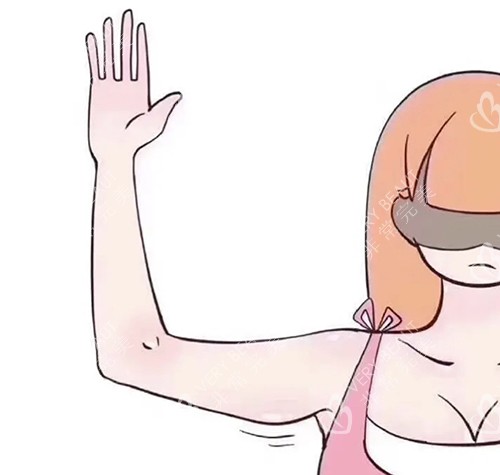 手臂蝴蝶袖