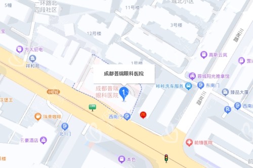 成都普瑞眼科醫(yī)院百度地圖 成都普瑞眼科醫(yī)院百度地圖