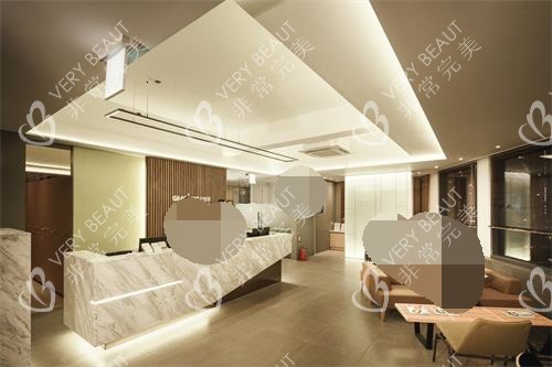 韓國GNG整形醫(yī)院前臺大廳