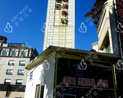韓國(guó)當(dāng)?shù)卮髽鞘疽鈭D