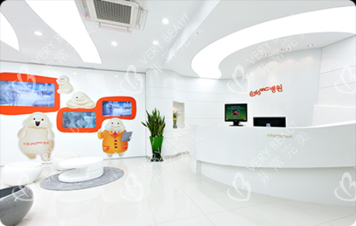 韓國365mc醫(yī)院大廳示意圖