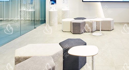 韓國(guó)ogana皮膚科商談等候區(qū)