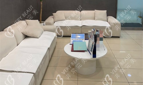 韩国give美皮肤科休息区