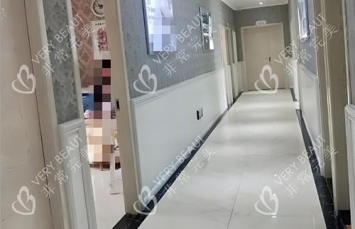 西昌艺佳美整形走廊示意图