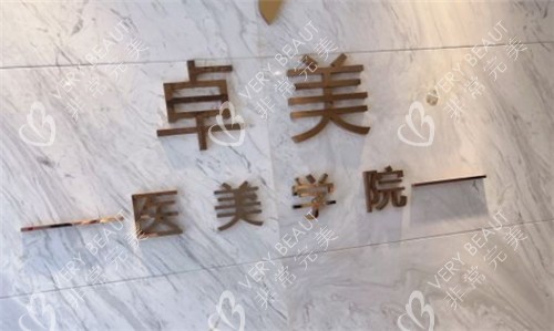 武汉硚口卓美整形logo墙