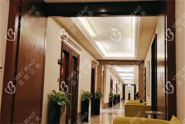 西安艺星医疗美容走廊环境图