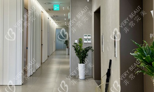 优雅人整形外科走廊图