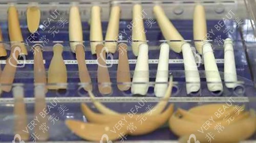 韩国GNG整形外科隆鼻材料展示