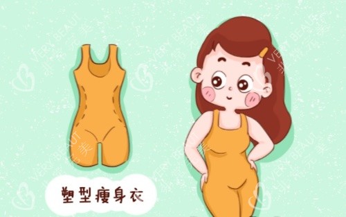 塑身衣漫画示意图