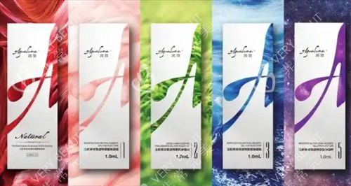 润致玻尿酸1~5单项玻尿酸