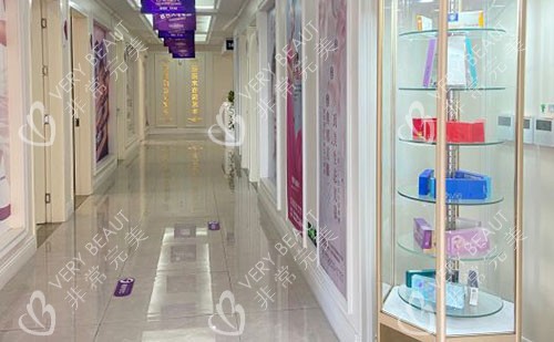 金华玥莱美医疗美容走廊环境图