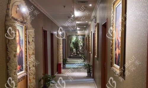 武汉伽美整形走廊图