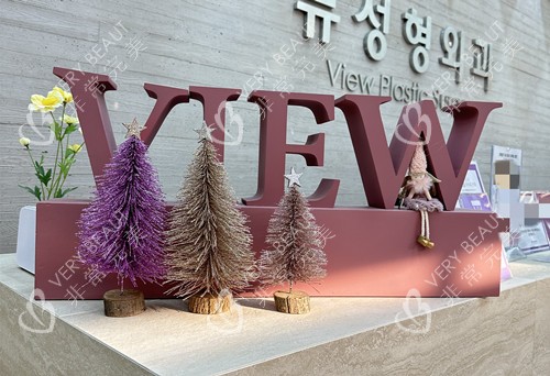 韩国必妩整形LOGO摆件示意图