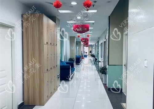 青岛诺德整形医院走廊环境