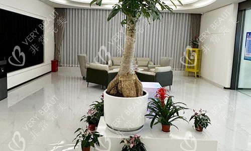 杭州清沐医疗美容大厅休息区