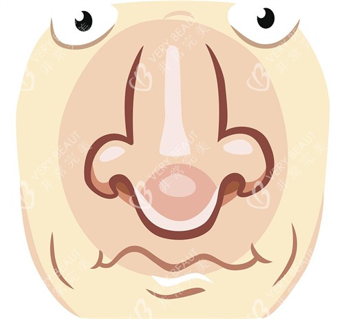 过长的鼻子需要矫正