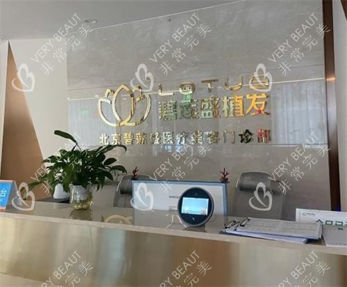 北京碧莲盛植发前台