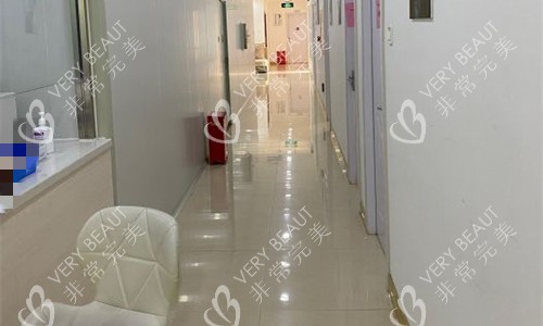 郑州郑东美遇医疗美容走廊图