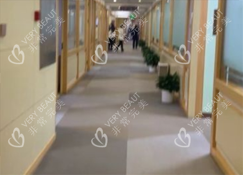 上海华美整形走廊环境