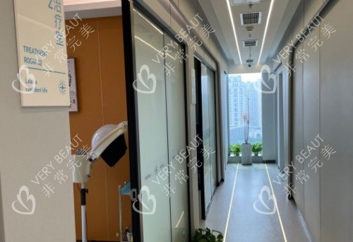 成都丝恒植发治疗室区域示意图