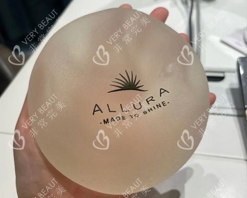 丰胸手术傲诺拉闪耀假体实物