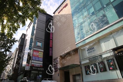 韩国mauve整形外科外观示意图