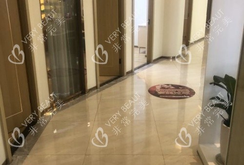 宁波熙美整形走廊示意图