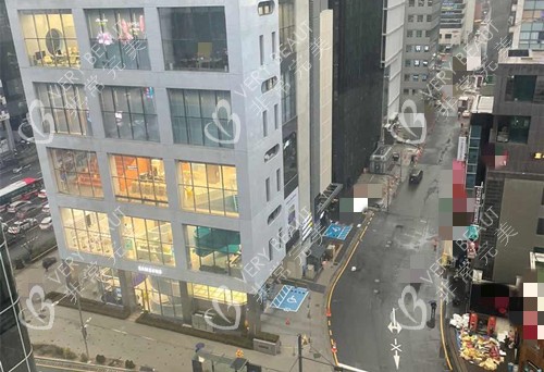 韩国VG百利酷整形外科外部环境示意图