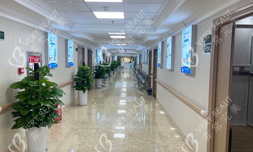 成都友谊医院疤痕科走廊景观