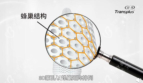 超体隆鼻蜂巢结构