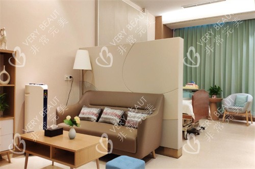 北京嘉禾整形休息區(qū)展示
