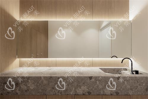 韓國清潭antian抗衰醫(yī)院洗漱區(qū)