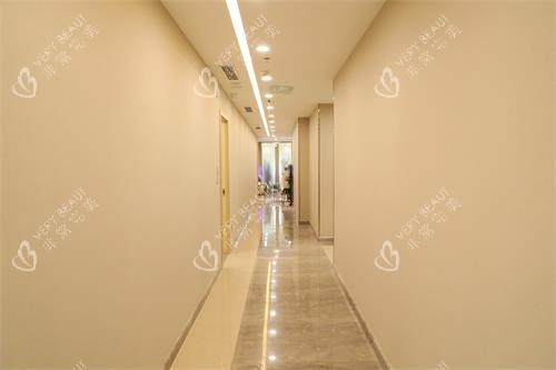 北京碧莲盛植发走廊环境