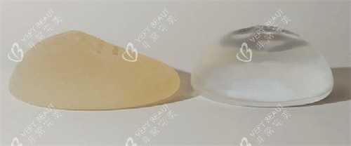 不同形状隆胸假体图