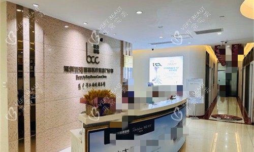 深圳丽港丽格医疗美容前台图