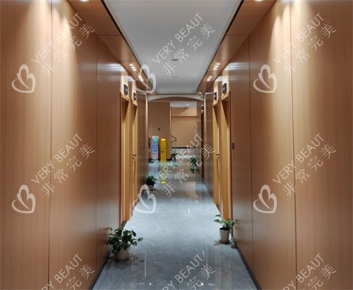 南昌东方薇琳医疗美容走廊环境