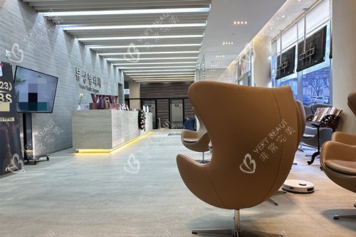 韓國(guó)必嫵整形前臺(tái)大廳環(huán)境示意圖