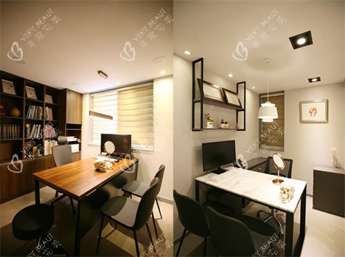 韩国BornDi整形外科面诊室