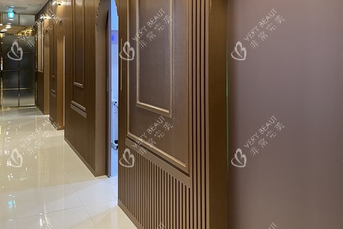 韩国ID整形内部过道环境示意图