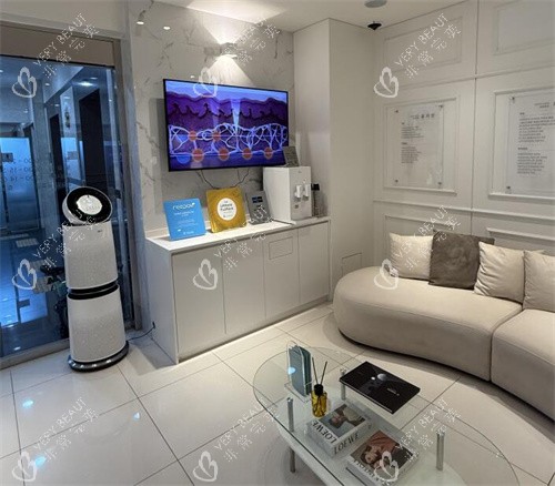 韩国鹿美人皮肤科大厅环境