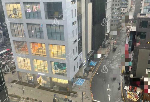 韩国VG百利酷整形外科外部环境示意图 韩国VG百利酷整形外科外部环境示意图