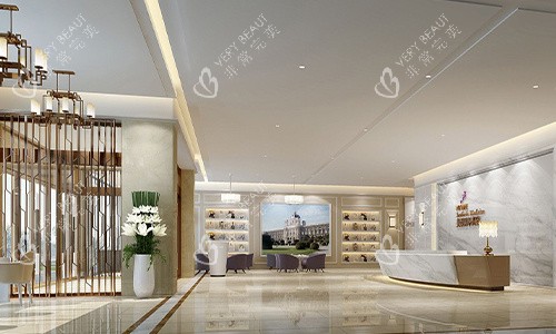 西安美莱整形前台及大厅环境