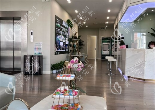 杭州时光整形前台休息区 杭州时光整形前台休息区